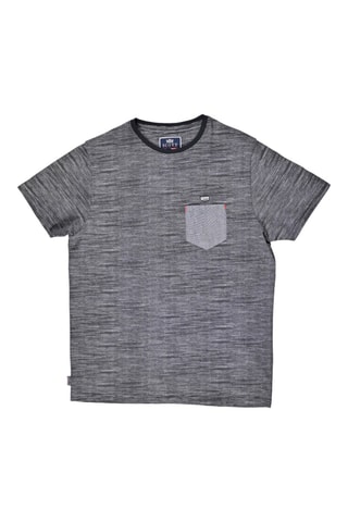 T-shirt Option - Marineblauw en Wit