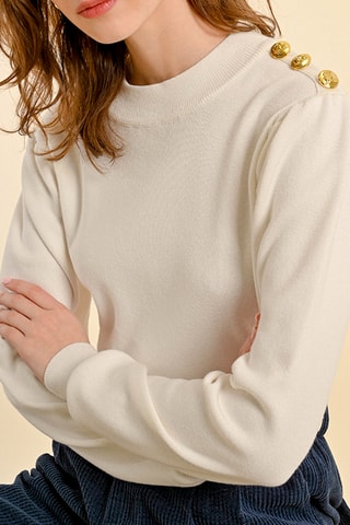 Pull - Ecru - Molly Bracken