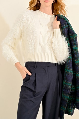 Pull - Blanc - Molly Bracken