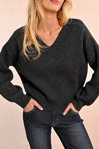 Pull - Gris foncé - Molly Bracken