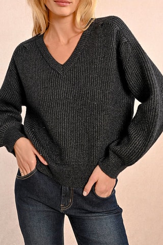 Pull - Gris foncé - Molly Bracken