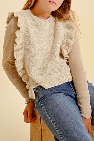 Top - Beige - Molly Girl