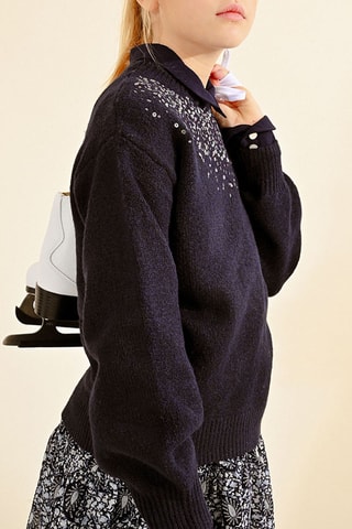 Pull - Bleu marine - Molly Girl