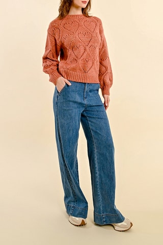 Pull - Rouge brique - Molly Bracken