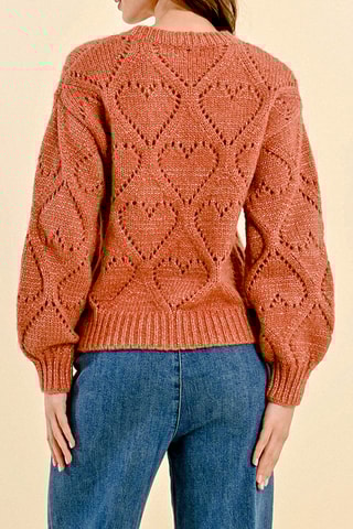 Pull - Rouge brique - Molly Bracken