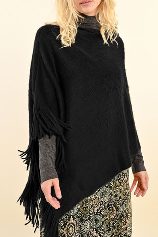 Poncho - Noir - Molly Bracken