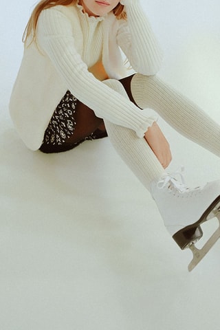 Gilet sans manches - Blanc - Molly Girl