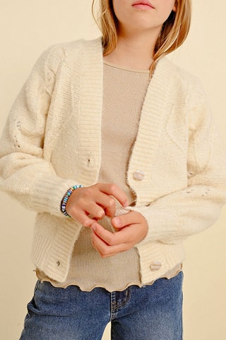 Gilet - Ecru - Molly Girl