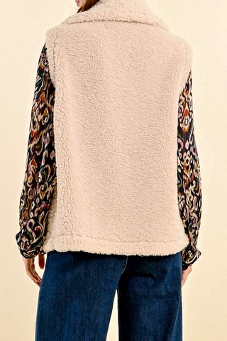 Gilet sans manches - Beige - Molly Bracken