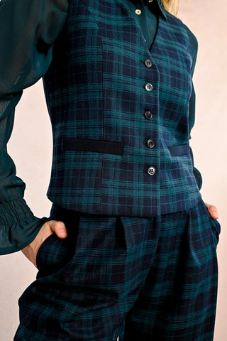 Gilet de costume - Bleu marine - Molly Bracken