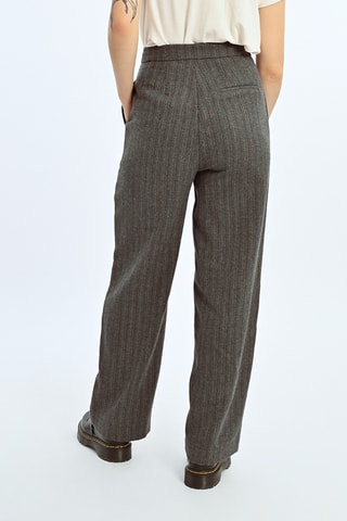 Pantalon en laine - Gris - Lili Sidonio
