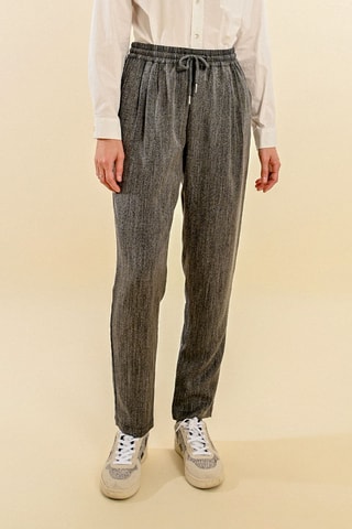 Pantalon - Gris foncé chiné - Molly Bracken