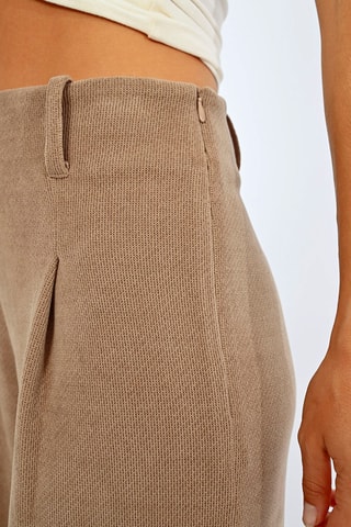 Pantalon wide legs - Taupe - Lili Sidonio