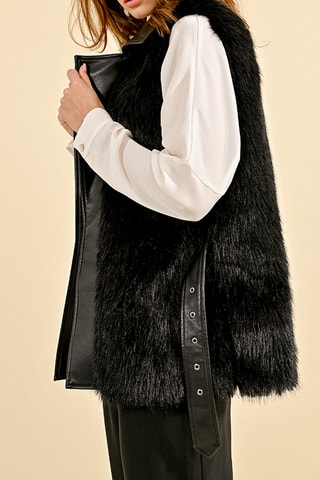 Gilet sans manches - Noir - Molly Bracken