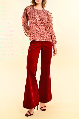 Blouse - Rouge - Molly Bracken