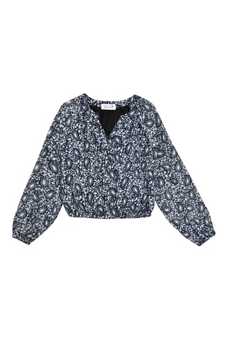 Blouse - Bleu - Molly Girl
