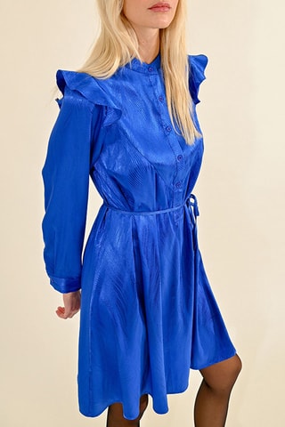 Robe trapèze - Bleu roi - Lili Sidonio