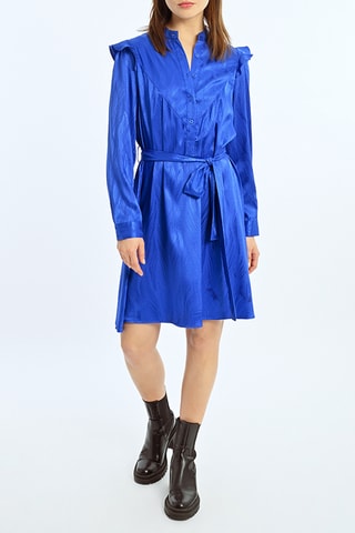 Robe trapèze - Bleu roi - Lili Sidonio