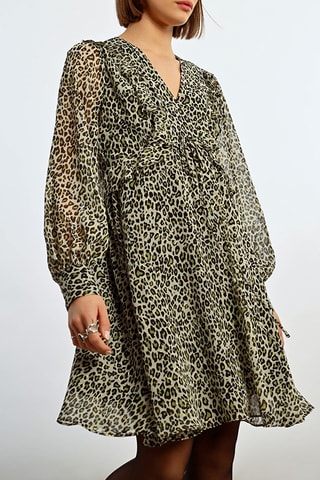 Robe trapèze - Blanc et noir - Lili Sidonio