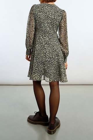 Robe trapèze - Blanc et noir - Lili Sidonio