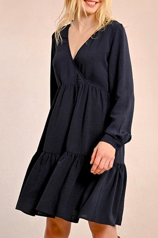 Robe patineuse - Bleu marine - Molly Bracken