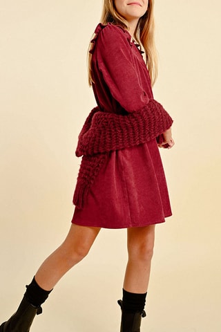 Robe trapèze - Bordeaux - Molly Girl