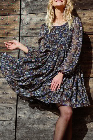 Robe - Noir - Molly Bracken