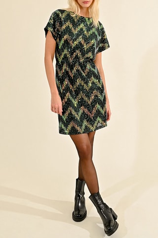 Robe droite - Noir - Lili Sidonio