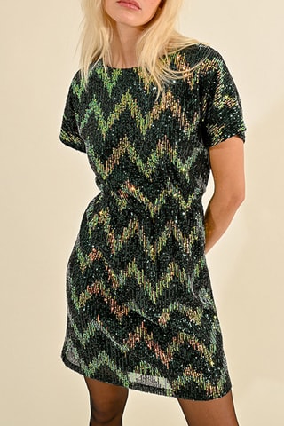 Robe droite - Noir - Lili Sidonio