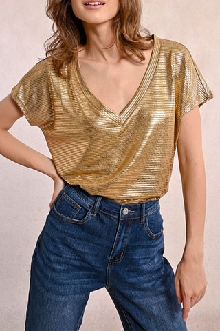 T-shirt - Doré - Molly Bracken