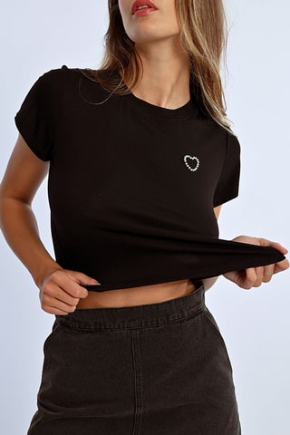 T-shirt - Noir - Lili Sidonio