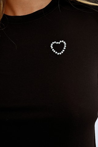 T-shirt - Noir - Lili Sidonio