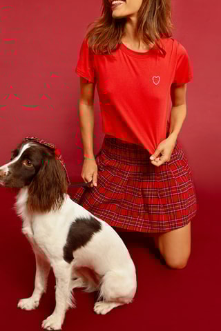 T-shirt - Rouge - Lili Sidonio