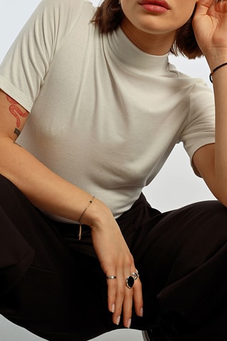 T-shirt - Blanc cassé - Lili Sidonio