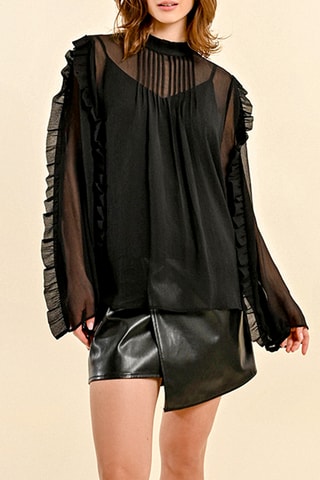 Blouse - Noir - Molly Bracken