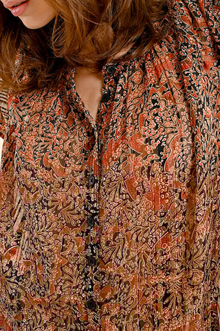 Blouse - Marron - Molly Bracken