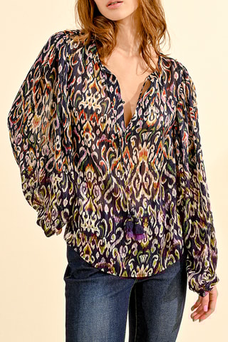 Blouse - Bleu marine - Molly Bracken