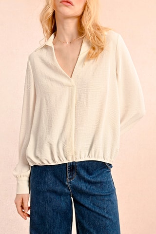 Blouse - Beige - Molly Bracken