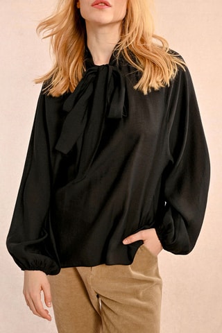 Blouse - noire - Molly Bracken