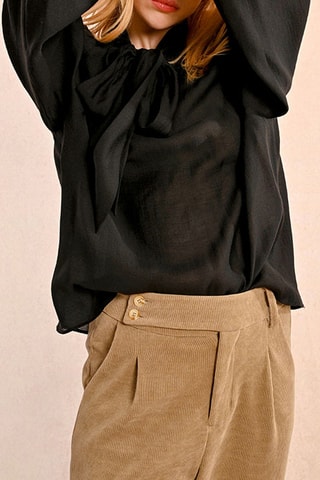 Blouse - noire - Molly Bracken