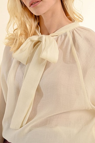 Blouse - Ecru - Molly Bracken
