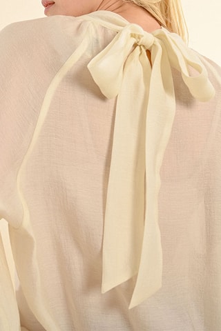 Blouse - Ecru - Molly Bracken