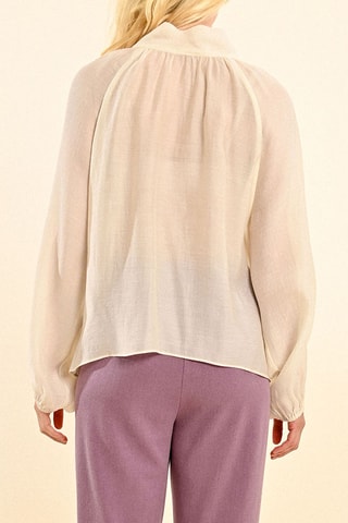 Blouse - Ecru - Molly Bracken
