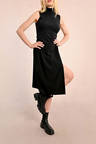 Jupe portefeuille - Noir - Molly Bracken