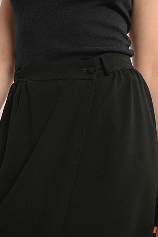 Jupe portefeuille - Noir - Molly Bracken