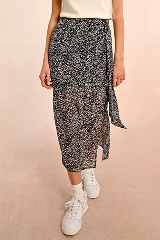 Jupe portefeuille - Noir - Molly Bracken