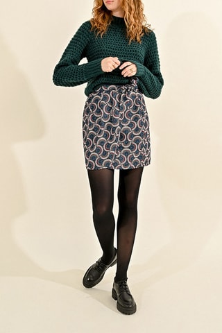 Jupe droite - Bleu - Molly Bracken