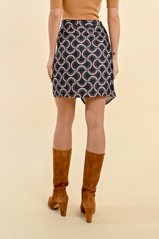 Jupe droite - Bleu - Molly Bracken