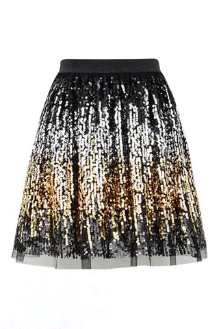 Jupe patineuse - Noir - Molly Girl