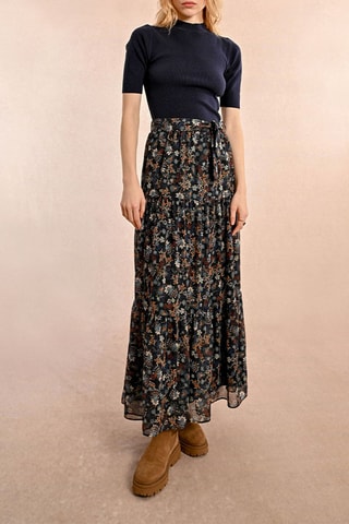 Jupe longue - Noir - Molly Bracken